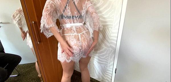  horny housewife shows daddy new lingerie - projectsexdiary